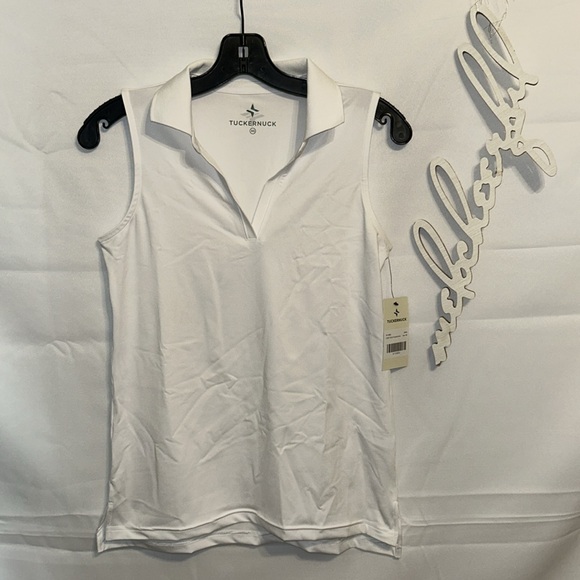 TNUCK SPORT

White Sleeveless Caroline Polo - Picture 7 of 12
